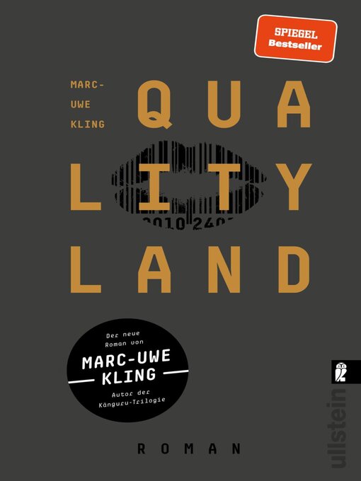 Title details for QualityLand by Marc-Uwe Kling - Available